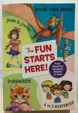 The Fun Starts Here!: Four Favorite Chapter Books in One Paperback - 📖🆕