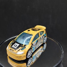 Hot Wheels Citroen C4 Rally Yellow #91 2013 HW Stunt Road Rally Loose X1731