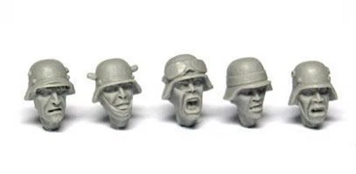 Cascos de infantería Maxmini MXMCB035 estilo alemán Segunda Guerra Mundial cabezas (brocas de conversión) Segunda Guerra Mundial Foto 2 de 3