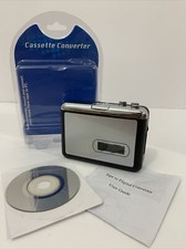 LIKE NEW - CASSETTE AUDIO CONVERTER tested and working