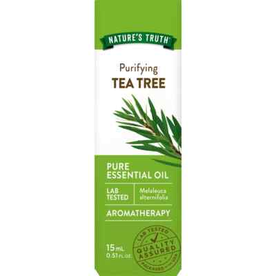 Nature's Truth Aromatherapy Tea Tree 100% Pure Essential Oil Purifying 0.51 Oz
