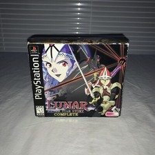 Lunar: Silver Star Story Complete (PlayStation 1, 1999) - CIB! 100% Complete!