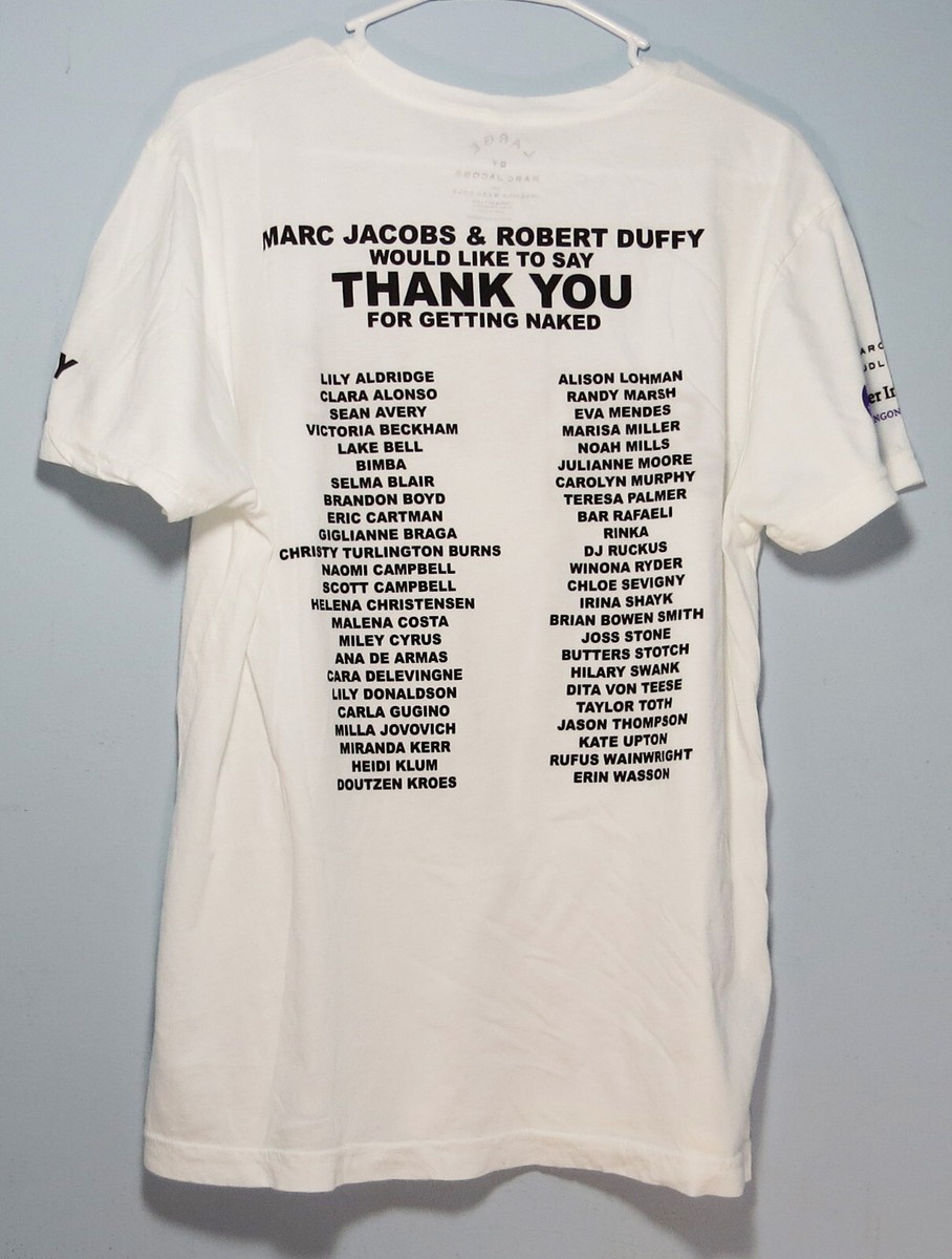 Miley Cyrus Marc Jacobs New T-Shirt Protect the Skin Cancer Size 