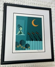 SHAG Josh Agle “C Is For Cat” #78/250 Signed Museum Quality Framed Serigraph