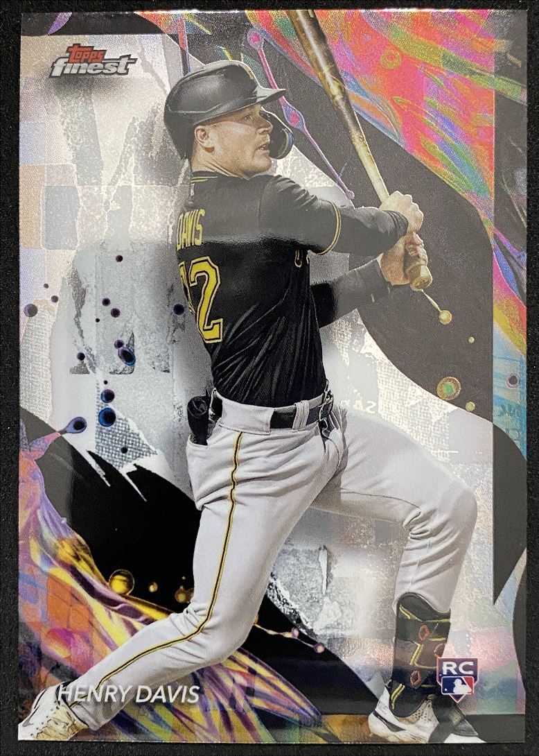 2024 Topps Finest Henry Davis Rookie Kansas City Royals #163 Uncommon