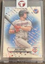 2023 Topps Pristine MAX KEPLER BASE BLUE REFRACTOR #72/75 TWINS