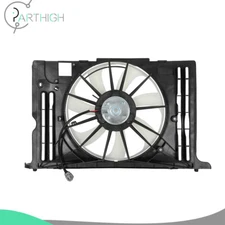 Radiator Cooling Fan Assembly Car Electric For 2009 10-2013 Toyota Corolla 1.8L