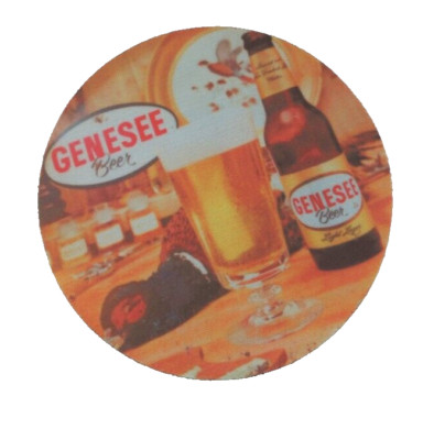 Genesee Beer COASTER - Cerveza Bier - Pheasant Hunting