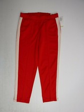 Old Navy Active Front Seam Jogger Pants Womens Medium Red Mid-Rise Go-Dry New