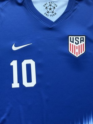 2024 USA Away Jersey #10 Pulisic Large Nike Soccer Copa America
