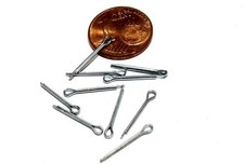 Miniature Cotter Pin DIN94 Spring Connector Locking Pins Steel, Zinc Plated Choice