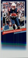 2021 Panini Instant Rated Rookie Retro Rhamondre Stevenson #BW30 Patriots