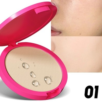 KAFURUX Matte Pressed Powder Compact Oil Control Face Foundation 01-05