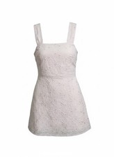 Mango Sundress Pale Lavender Eyelet Size Medium BNWT $129 MSRP Coquette Party