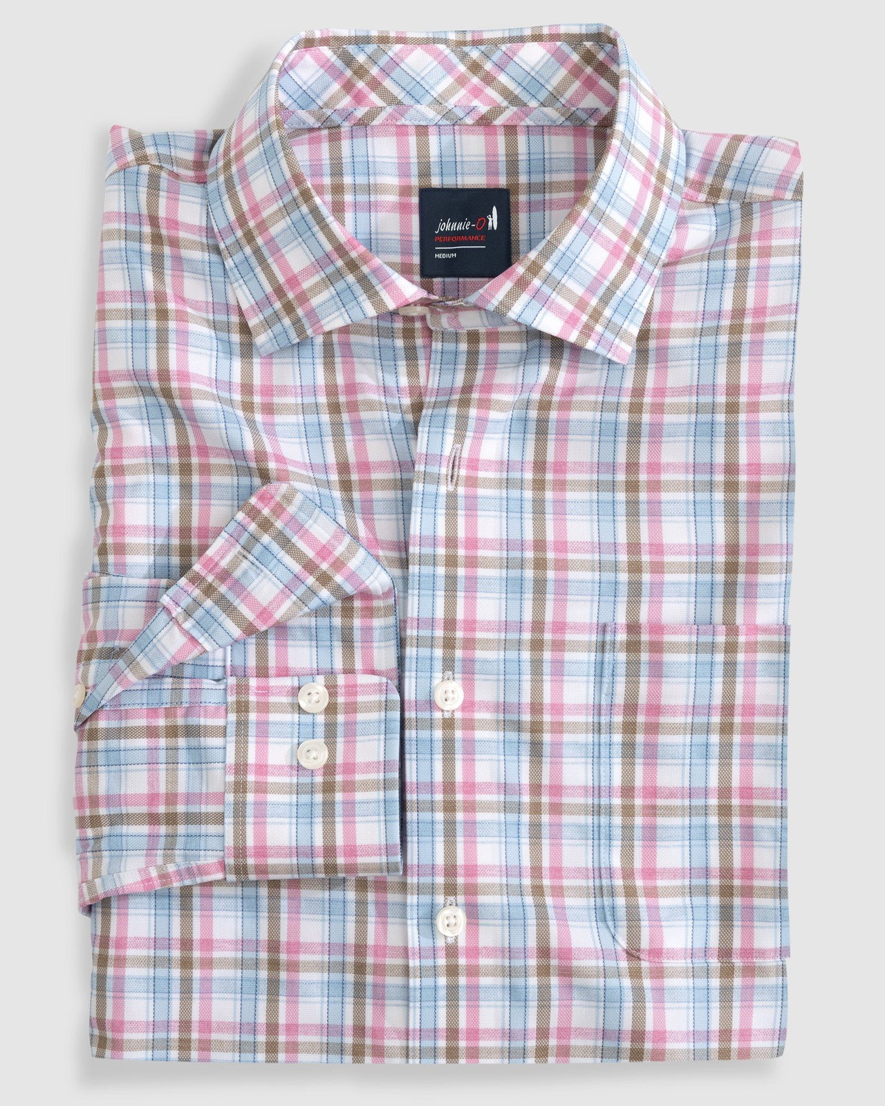 johnnie-O Performance Button Up Shirt - Joshua