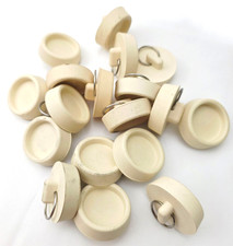 Lot of 18 Jones Stephens P35150 1-1/2" Rubber Stoppers
