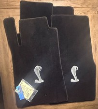 2005-2010 Mustang Black Floor Mat Set Shelby Cobra Gt500 Lloyds 93015