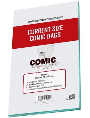 Comic Concept CC Comic Bags Current Size (100 Hüllen)