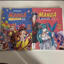 Art Maker Manga Colouring  Drawing Books by Hinkler Paperback Books