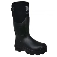 Dryshod Dungho Max Gusset Waterproof Boots Black/Grey DS1 Outsole DHMG-MH-BK-M