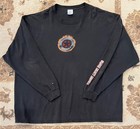Men's Black Long Sleeve Orange County Chopper T-Shirt Size 2XL