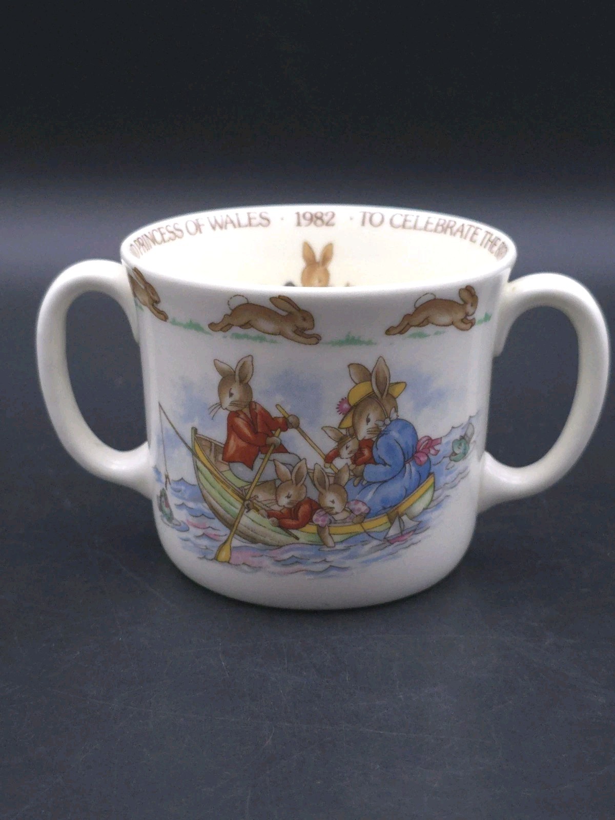 Royal Doulton To Celebrate the Birth of the First Child 1982 Loving Mug