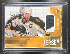 2003-04 In the Game VIP Game Used Jersey Joe Thornton