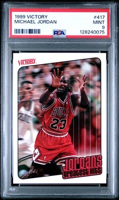 1999 Upper Deck Victory #417 Michael Jordan PSA 9 | eBay 1999 Upper Deck Victory #417 Michael Jordan PSA 9 | eBay