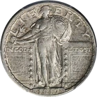 1917-S Type 2 Standing Liberty Quarter PCGS AU50 Nice Eye Appeal Nice Strike