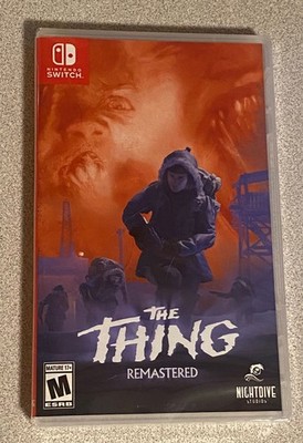The Thing Remastered Switch New Nightdive AT67325C HAC P BG4JA 810136673258