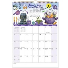 2027 Wall Calendar - 12 Months - 17"x12" - JAN 2027 - DEC 2027