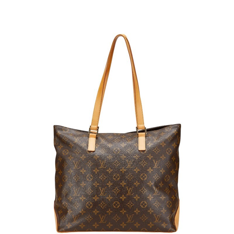 Louis Vuitton Monogram Cabas Mezzo Shoulder Tote Bag M51151