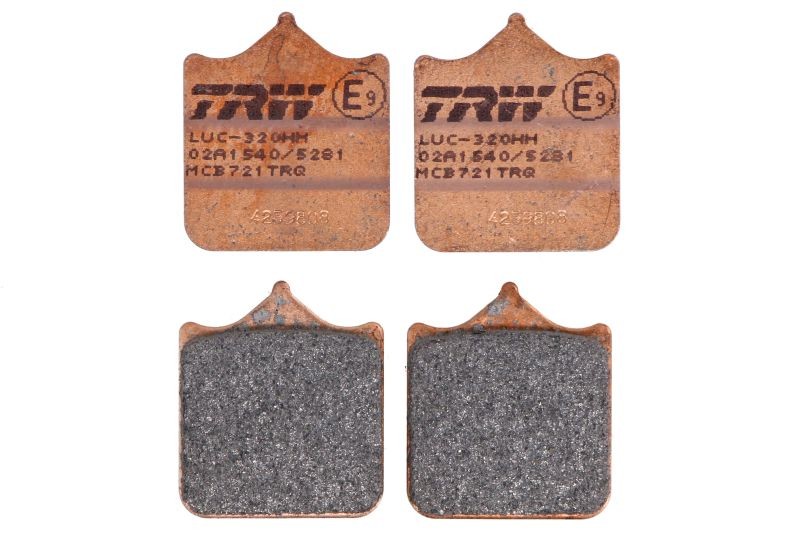 4x ✅Fits TRW MCB721TRQ Brake pads MCB721TRQ  sinter, intended use ra ⭐UK Seller⭐