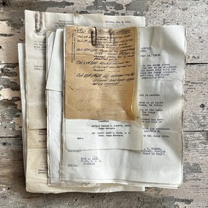 Original WWI U.S. Army Papers Death/Accident Investigation 1918 Military Docs