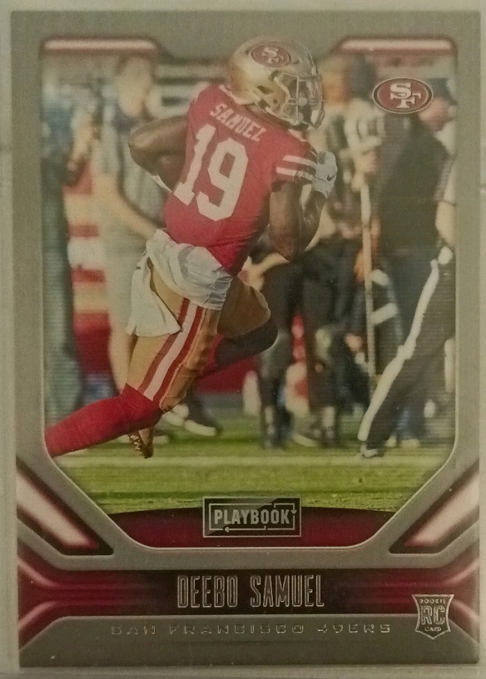 2019 Panini Playbook Rookie #117 Deebo Samuel San Francisco 49ers