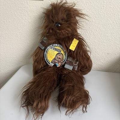 Vintage 1977 Kenner Star Wars CHEWBACCA Plush 21'' NWT Stuffed Animal Toy READ