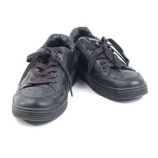 Auth CHANEL Sneakers Black Leather - r10854i