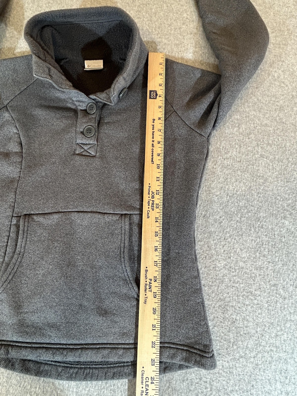Columbia Pullover Womens Small Button Fleece Swea… - image 5