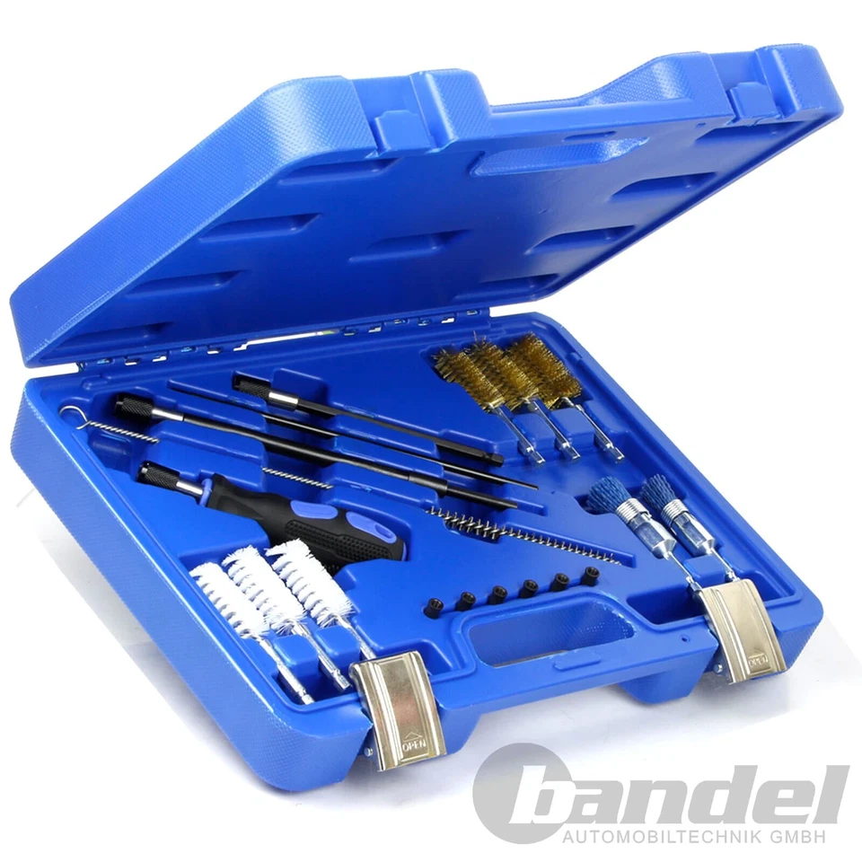 INJEKTOR EINSPRITZDÜSEN SITZ REINIGUNGS-SATZ 19-tlg SCHACHT BOHRUNG ZYLINDERKOPF - Bild 2 von 4