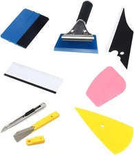 BOOURE Vinyl Wrap Tool Window Tint Kit 8 Pieces Vehicle Window Tinting Tools ...
