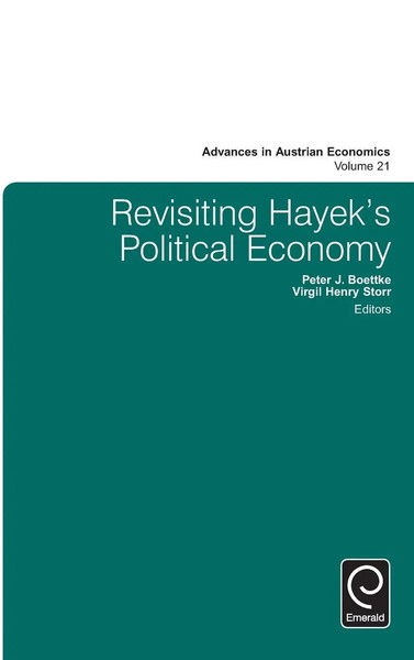 Peter J. Boettke (U. A.) | Revisiting Hayek's Political Economy | Buch (2016)-image