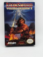 IronSword Wizards & Warriors II Nintendo NES CIB Box Manual Sleeve Very Good
