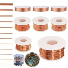 Magnet Wire  0.04-1.2mm Enameled Coppers  Coil Winding and Crafts