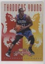 2012-13 Panini Crusade Crusade Red 7/99 Thaddeus Young #214 0u1n