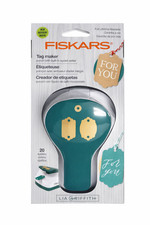 Fiskars Lia Griffith Beveled Double Tag Maker w/ Eyelet Setter 120030‑100