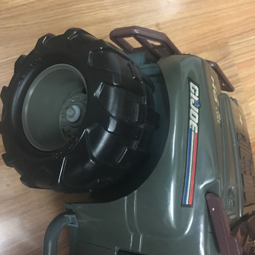 G.I. Joe 1993 Hasbro Rhino Ground Control Jeep, Duke &Grunt, Foot Locker, Access - Picture 21 of 24