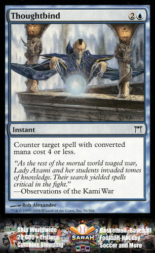 Thoughtbind 96 Champions of Kamigawa Magic The Gathering - Picture 1 of 2