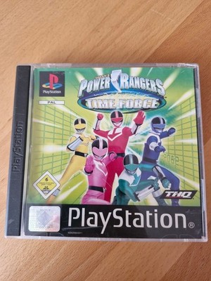 PS1 Game ; Power Rangers: Time Force (Sony PlayStation 1, 2001) PS1 Spiel