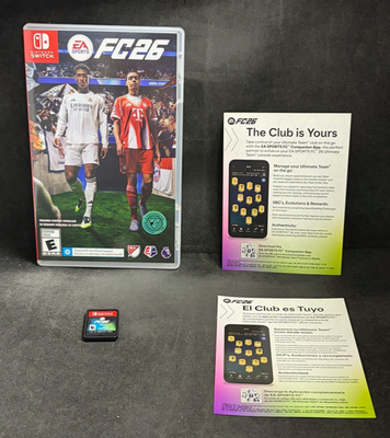 Nintendo Switch FC26 Switch EA SPORTS FC™ 26 for Nintendo Switch - Nintendo Official Site