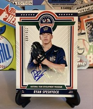 2022 Ryan Speshyock /499 Panini USA Baseball Stars & Stripes MLB Prospect